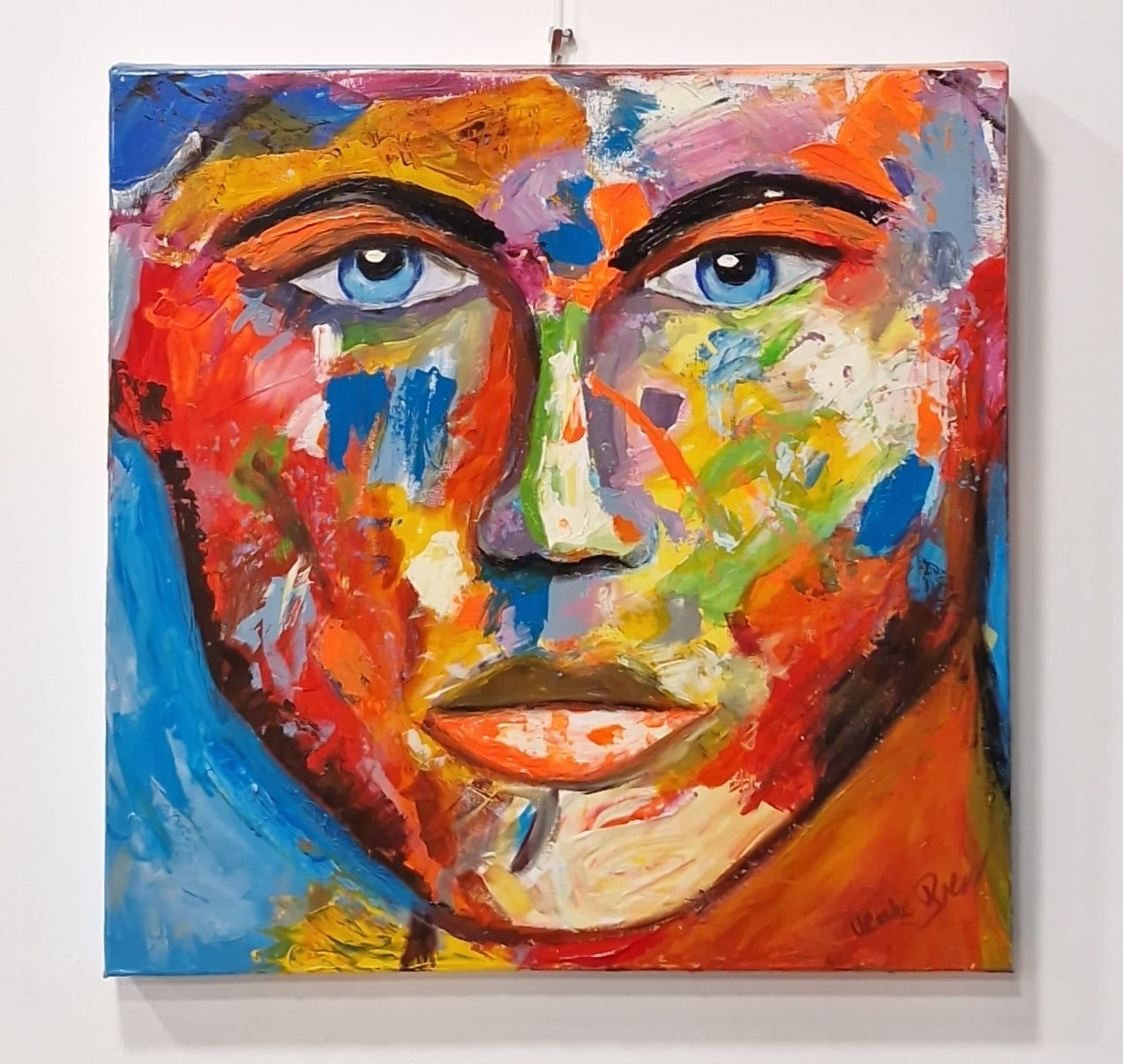 "Ignorance" aus der Reihe Color of Emotion; Acrylbild auf Canvas