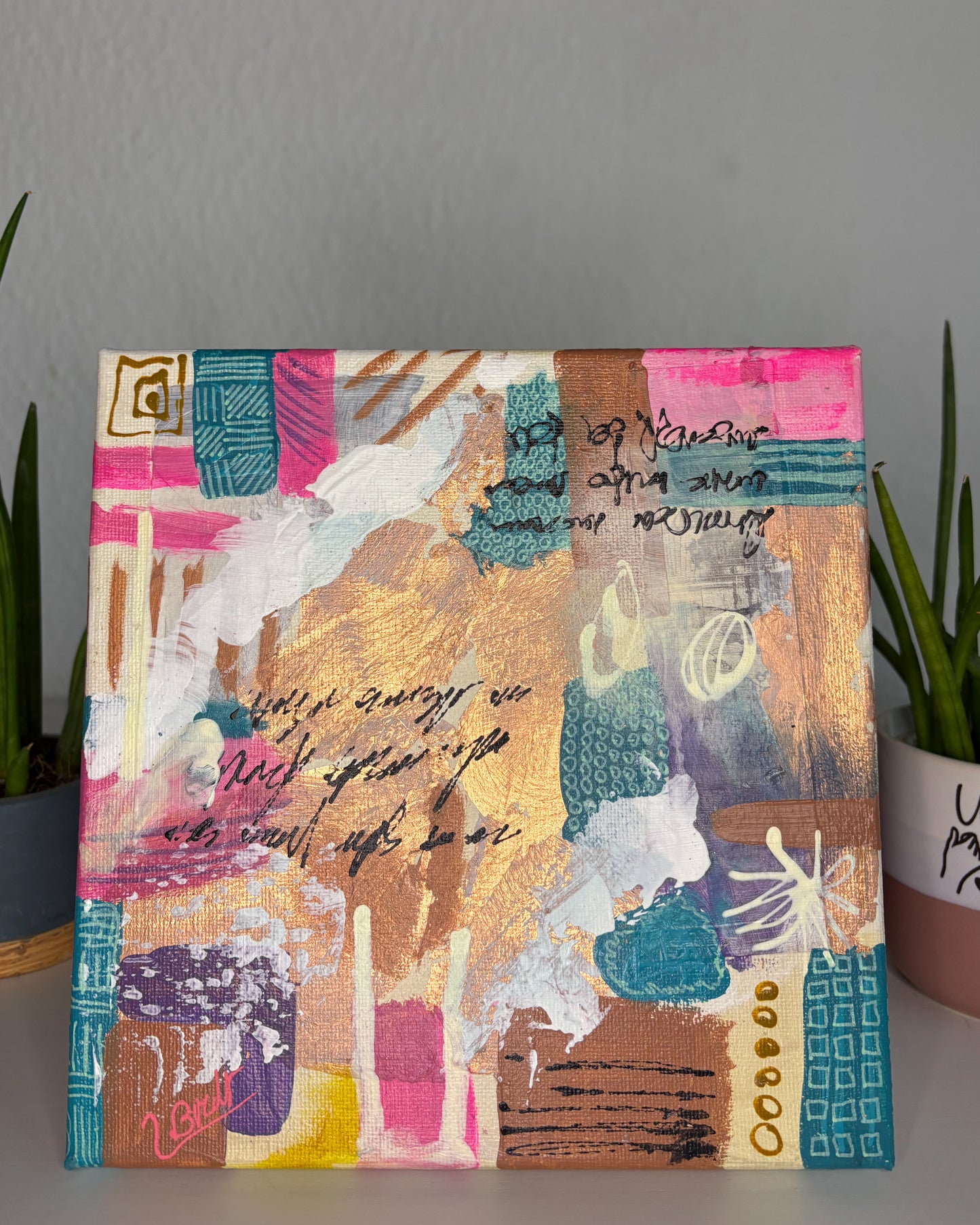 Mini Acrylbild 20x20cm